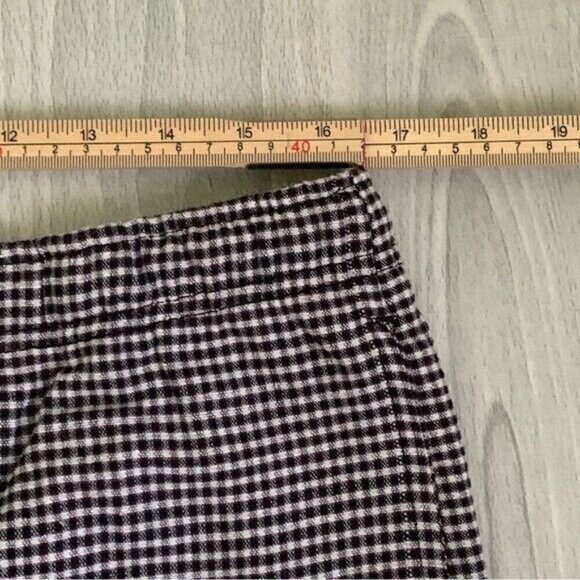 Zara Plaid Drawstring Chino Trouser Pant - Picture 8 of 12